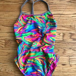 DOLFIN  Sz 36 "UGLIES" One Piece SwimSuit